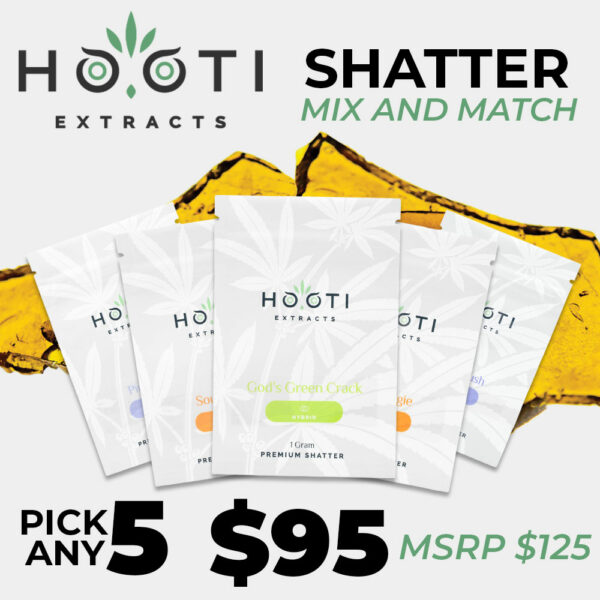 5 Gram Hooti Shatter Mix & Match